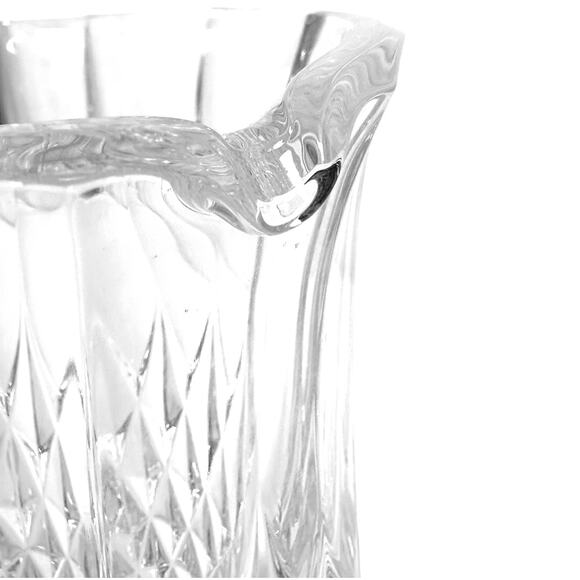 Val St Lambert Imperial 40 oz Signed Lead Crystal Pitcher Belgium-Stunning! - Picture 9 of 10